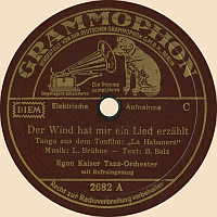 Der Wind hat mir ein Lied erzhlt ----- Zarah Leander ----- Zarah Leander (Sara Stina Hedberg) war eine schwedische Schauspielerin und Sängerin, war zu Ihrer zeit einer der höchstbezahlten weiblichen Filmstars.<br>
Der Titel "der Wind hat mir ein Lied erzählt" ist 1937 erschienen und stammt aus einem der erfolgreichsten Filme mit Zarah Leander: "La Habanera"
