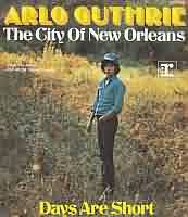 The City of New Orleans ----- Arlo Guthrie ----- 
Arlo Guthrie ist ein amerikanischer Snger der durch zwei Lieder bekannt wurde, "City Of New Orleans" aus dem Jahr 1972 sowie "Alices Rock & Roll Restaurant" aus dem Jahr 1969.<br>
"The City of New Orleans" schaffte es in den amerikanischen Charts bis auf den 18. Platz.<br>
Der Song wurde erstmal ein Jahr zuvor von dem Urheber Steve Goodman gesungen, eine deutsche Umsetzung des Liedes ist "Wann wirds mal wieder richtig Sommer" von Rudi Carrell aus dem Jahr 1975.<br>
