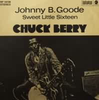 Johnny B. Goode ----- Chuck Berry ----- 
Chuck Berry (Charles Edward Anderson Berry) ist ein bedeutender Vertreter des Blues und Rockn Roll.<br>
Chuck Berry wurde in die Blues Hall Of Fame ebenso aufgenommen wie in die Rock and Roll Hall of Fame.<br>
"Johnny B. Goode" ist ein Titel aus dem Jahr 1958, der es zwar bis auf den 8. Platz der amerikanischen Singlecharts, jedoch nicht in die deutschen Charts geschafft hatte.<br>
Die Titel "Roll Over Beethoven" und "My Ding-a-ling" hingegen haben es in die deutschen Charts geschafft.<br>

