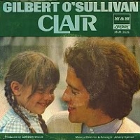 Clair ----- Gilbert OSullivan ----- 
Gilbert OSullivan (Raymond Edward OSullivan) ist ein Singer and Songwriter mit irischen Wurzeln der vor allem in den 70iger Jahren Erfolge feiern konnte.<br>
Der Titel "Clair" ist aus dem Jahr 1972 und gehrt zu den eher erfolgloseren Songs , dieser hat es bis auf den 12. Platz der Charts geschafft.<br>
"Ooh Baby" hat es hingegen bis auf den 8. Platz und "Get Down" sogar bis auf den 1. Platz der Charts geschafft.<br>


