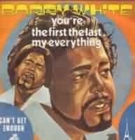 Youre the First, the Last, My Everything ----- Barry White ----- 
Barry White (Barrence Eugene Carter) war ein bedeutender amerikanischer Soulsnger<br>
Barry White hatte in England weitaus mehr Hits in den Charts wie in den USA, in Deutschland hingegen schafften es 6 Titel in die Charts, darunter auch
"Youre the First, the Last, My Everything" .<br>
Der Titel war international ein TopTen Hit, in England sogar ein Number One Hit.<br>
Barry White hat ber 100 Goldene Schallplatten sowie zwei Grammys erhalten.<br>

